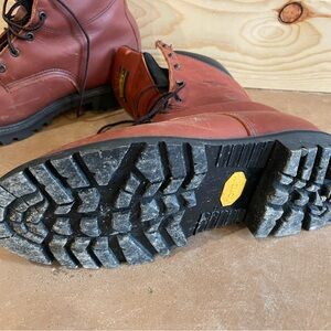Red wing boot
